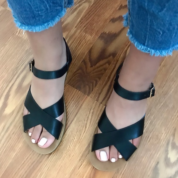New open toe cross sandals super comfy - Picture 8 of 12